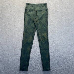 Athleta Leggings Womens Size XS Chaturanga Tight Green Yoga Gym